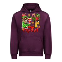 Mauve Wine elf squad Urban Hoodie - Zillion Design Studio