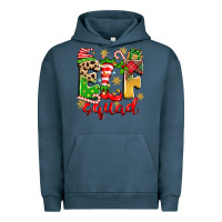 Pigment Midnight Navy elf squad Urban Hoodie - Zillion Design Studio