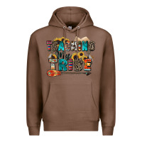 Chestnut teaching my tribe Premium Hoodie - Zillion Design Studio