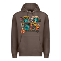 Coffee teaching my tribe Premium Hoodie - Zillion Design Studio