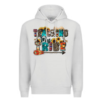 Dove Grey teaching my tribe Premium Hoodie - Zillion Design Studio
