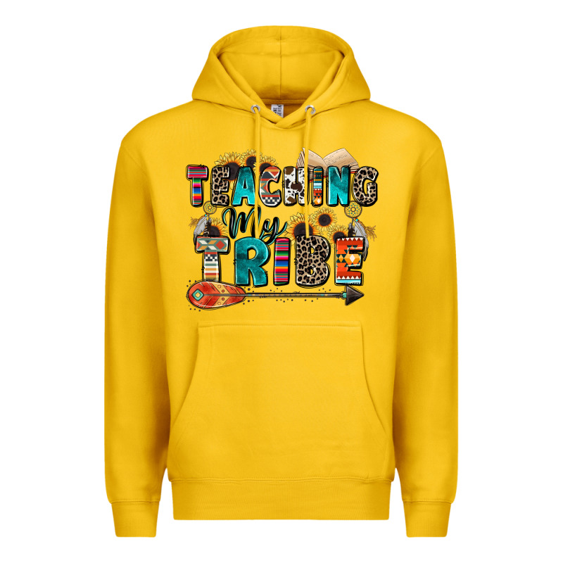 Teaching My Tribe Premium Hoodie by Zillion Design Studio | Teevron