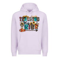 Lilac teaching my tribe Premium Hoodie - Zillion Design Studio