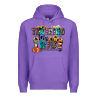 Purple teaching my tribe Premium Hoodie - Zillion Design Studio