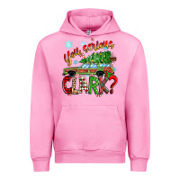 Fuchsia Pink you serious clark Urban Hoodie - Zillion Design Studio