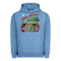 Pigment Pebble Blue you serious clark Urban Hoodie - Zillion Design Studio