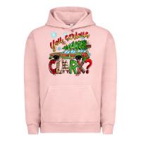 Pigment Salmon you serious clark Urban Hoodie - Zillion Design Studio