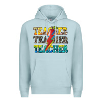 Blue Mist teacher teacher Premium Hoodie - Zillion Design Studio