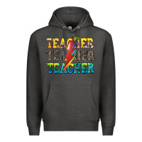 Charcoal Heather teacher teacher Premium Hoodie - Zillion Design Studio