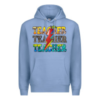 Colony Blue teacher teacher Premium Hoodie - Zillion Design Studio