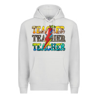 Dove Grey teacher teacher Premium Hoodie - Zillion Design Studio