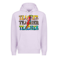 Lilac teacher teacher Premium Hoodie - Zillion Design Studio