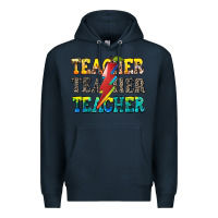 Navy teacher teacher Premium Hoodie - Zillion Design Studio