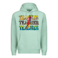 Seafoam teacher teacher Premium Hoodie - Zillion Design Studio