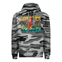 Slate Camo teacher teacher Premium Hoodie - Zillion Design Studio