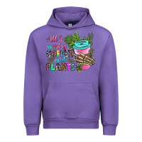 Tulip all i need is coffee and plants Urban Hoodie - texasbilliewilder