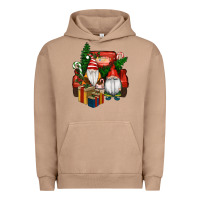 Pigment Burro Christmas Truck And Gnome Urban Hoodie - RanaPortraitStore