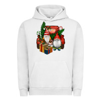 Pigment Lunar Rock Christmas Truck And Gnome Urban Hoodie - RanaPortraitStore