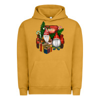 Pigment Peanut Butter Christmas Truck And Gnome Urban Hoodie - RanaPortraitStore