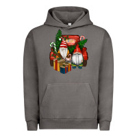 Pigment Tornado Christmas Truck And Gnome Urban Hoodie - RanaPortraitStore