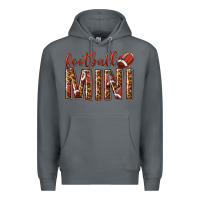 Rock football mini with leopard Premium Hoodie - texasbilliewilder