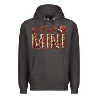 Smoke football mini with leopard Premium Hoodie - texasbilliewilder