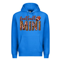 True Royal football mini with leopard Premium Hoodie - texasbilliewilder