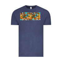 Vintage Denim Thanksgiving Turkey Truck Vintage Tee - Artiststas