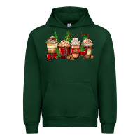 Foreset Green lumberjack coffee cups Urban Hoodie - Zillion Design Studio