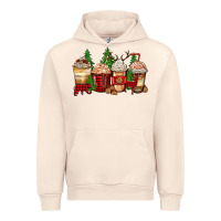 Sandshell lumberjack coffee cups Urban Hoodie - Zillion Design Studio