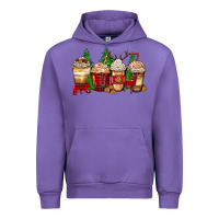 Tulip lumberjack coffee cups Urban Hoodie - Zillion Design Studio