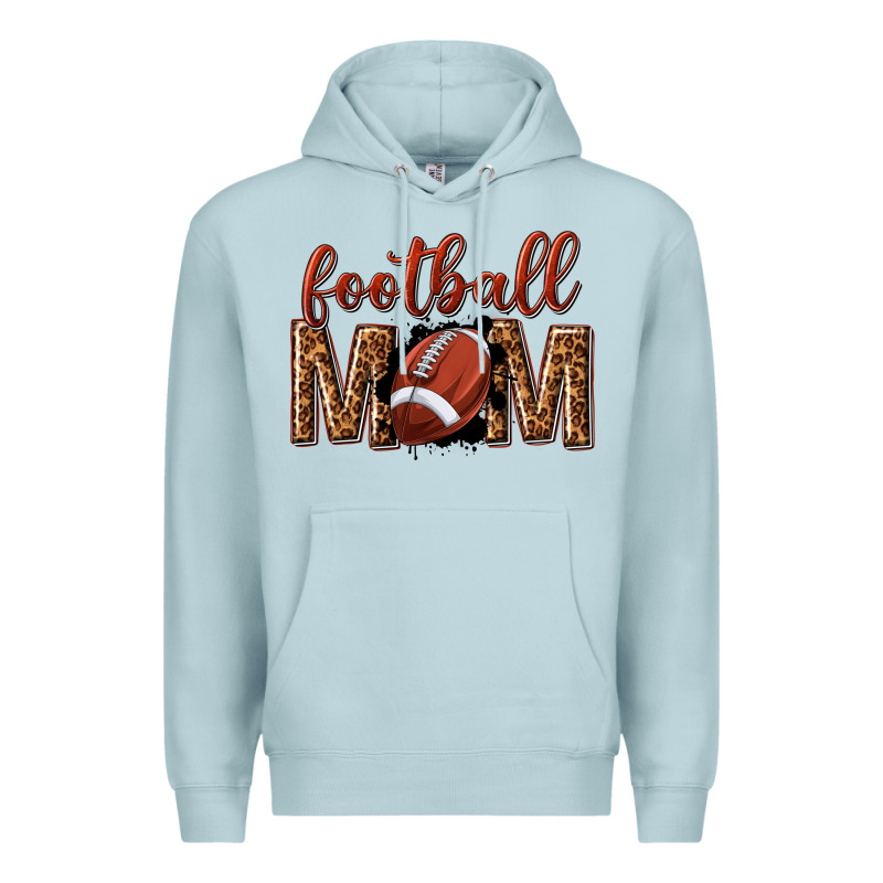 Football Mom Premium Hoodie by texasbilliewilder | Teevron