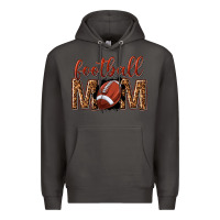 Smoke football mom Premium Hoodie - texasbilliewilder