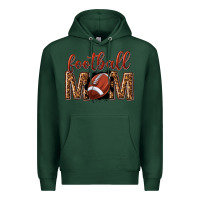 Sports Green football mom Premium Hoodie - texasbilliewilder