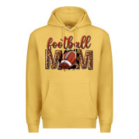Antique Gold football mom Premium Hoodie - texasbilliewilder