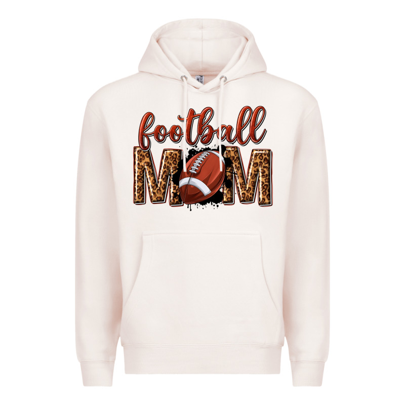 Football Mom Premium Hoodie by texasbilliewilder | Teevron