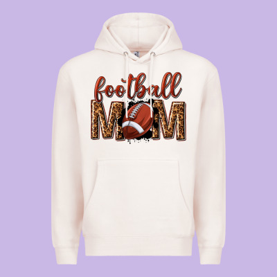 Football Mom Premium Hoodie Designed By Texasbilliewilder