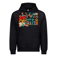 Black i will not be shaken Urban Hoodie - Zillion Design Studio