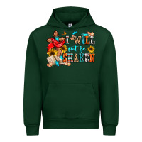 Foreset Green i will not be shaken Urban Hoodie - Zillion Design Studio