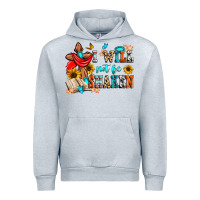 Heather Grey i will not be shaken Urban Hoodie - Zillion Design Studio