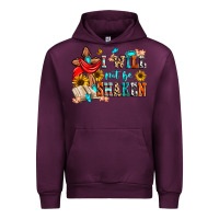 Mauve Wine i will not be shaken Urban Hoodie - Zillion Design Studio