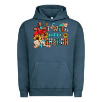 Pigment Midnight Navy i will not be shaken Urban Hoodie - Zillion Design Studio
