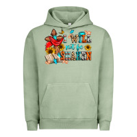 Pigment Oil Green i will not be shaken Urban Hoodie - Zillion Design Studio