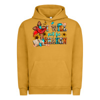Pigment Peanut Butter i will not be shaken Urban Hoodie - Zillion Design Studio