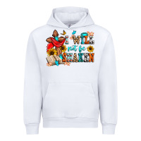 White i will not be shaken Urban Hoodie - Zillion Design Studio