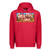 Cardinal Pig Farm Premium Hoodie - RanaPortraitStore