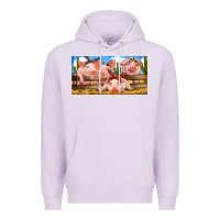 Lilac Pig Farm Premium Hoodie - RanaPortraitStore
