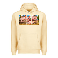 Pina Colada Pig Farm Premium Hoodie - RanaPortraitStore