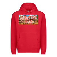 Red Pig Farm Premium Hoodie - RanaPortraitStore