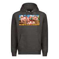 Smoke Pig Farm Premium Hoodie - RanaPortraitStore